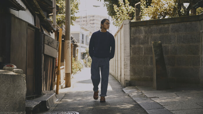 If you want to talk about "chic", Edouin's indigo-dyed series is the way to go. This lineup pays homage to vintage items and Japanese tradition.