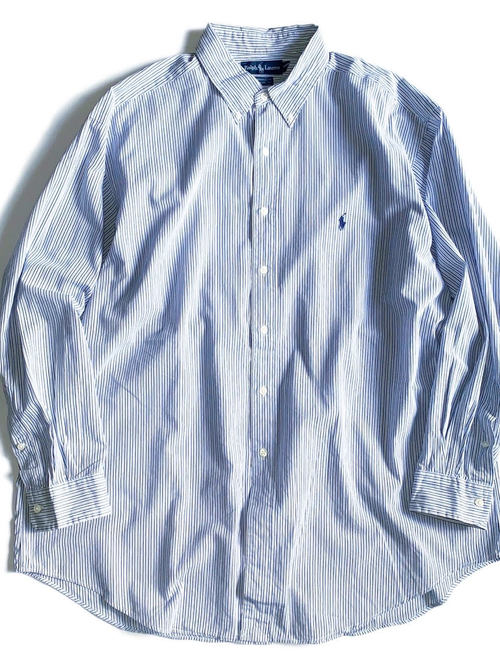 When it comes to B.D. shirts, Ralph Lauren is the name of the game! The big size is also good.