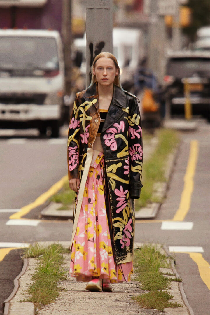 ま*る様 MARNI マルニのロングワンピース　シルク100%　蝶 ま*る様 MARNI マルニのロングワンピース シルク100% 蝶 - メルカリ