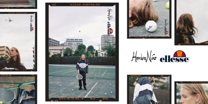 In town or on the court. A collaborative collection by Elesse and Ombre Nino, born from a longing for youth.