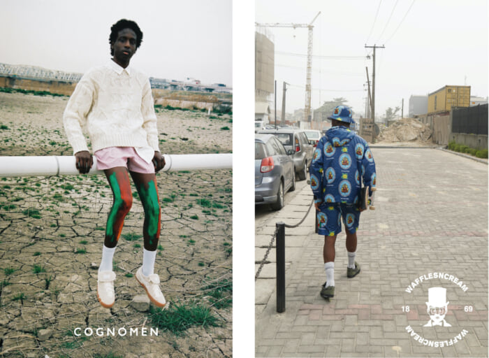 ワッフルズアンドクリームとコグノーメンが、フルコレクションを揃えた合同ポップアップイベントを開催！