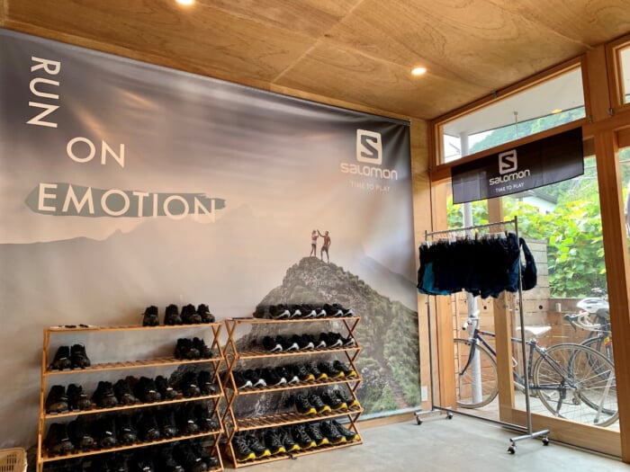 サロモンのギアを試しまくれる!!! 高尾山のコミュニティスポットが大きな進化を遂げます。