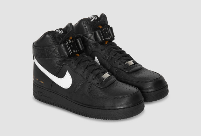 1017 ALYX 9SMとナイキの蜜月コラボ。最新作は、ディテールがアップデートされたエア フォース 1 HIGHです。