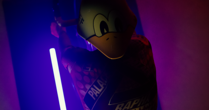 Skating and cycling. A collaboration between two of the hottest cultures, Palace and Rafa.