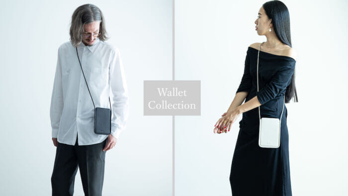 This is the new standard wallet! Seasonal compact sizes are available at OBJECTS IO.