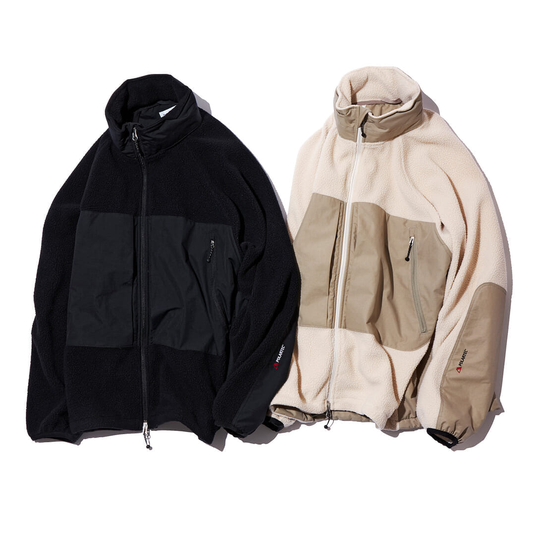 美品 エンズアンドミーンズ タクティカルフリース ジャケット