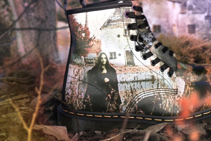 Black Sabbath , the symbol of heavy metal. These two masterpieces will be revived in collaboration with Dr. Martens.