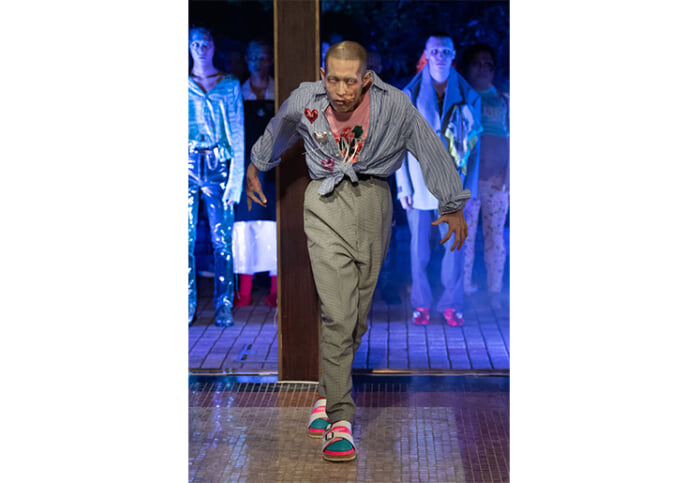 【WALKER'S CLUB H] DUBLET'S SHOW at Tokyo Colle. Dead people wear clothes that have been kept alive .