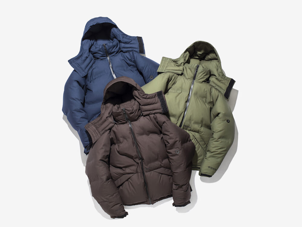 vainl archive × marmot down jacket