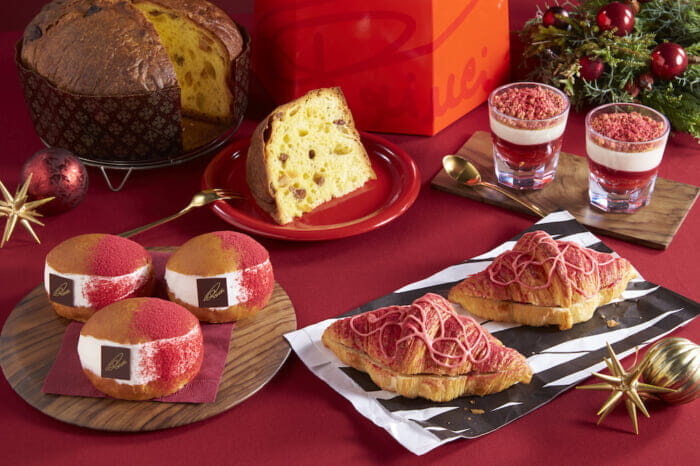 冬のプリンチ®は、イタリアのホリデーシーズンのように。真っ赤に染まった新作とパネトーネが発売中です。
