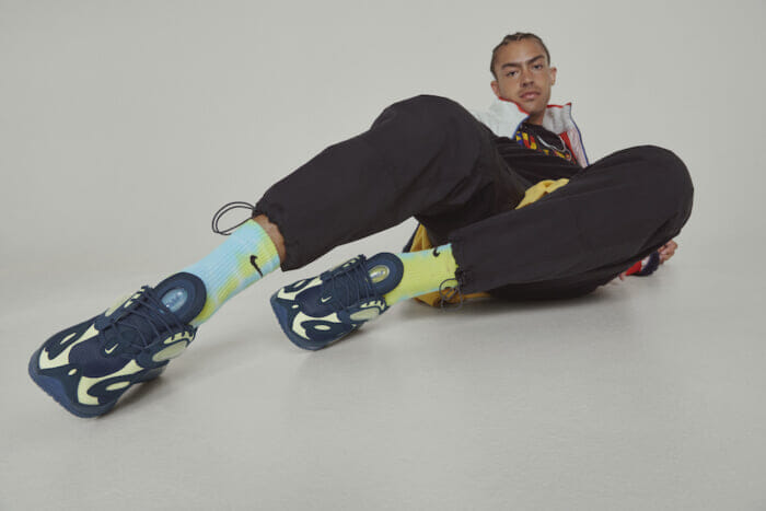 Three Airs in the upper! The Nike Air Max Zephyr is an innovative pair.