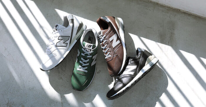 【All about new balance] The urban "996" is now available in heritage colors and all-leather.