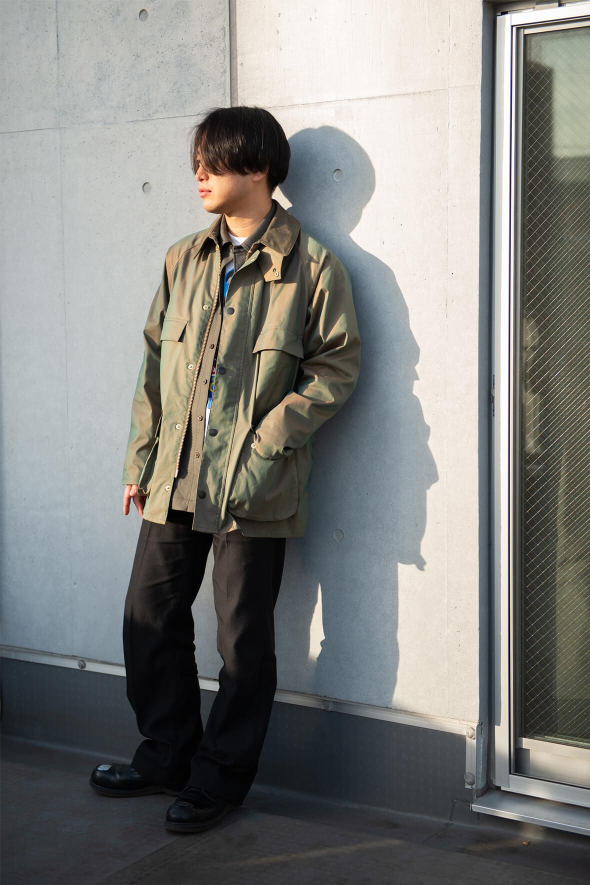 Barbour EDIFICE別注 OLD BEDALE