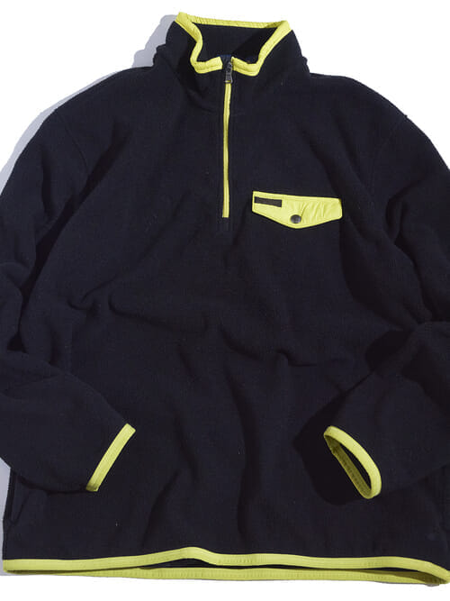 The familiar fleece pullover . This is how Polo Ralph Lauren makes it.