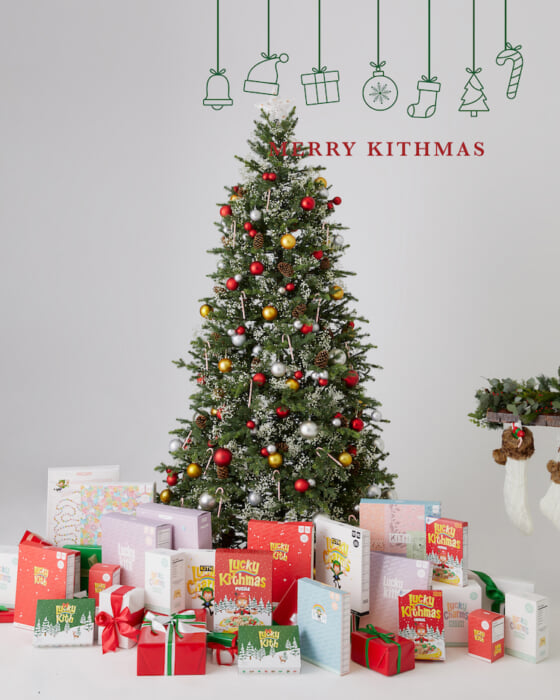 Merry Kithmas！ キスのニューコレクションで、家族やパートナーに一年分の感謝を伝えましょう。