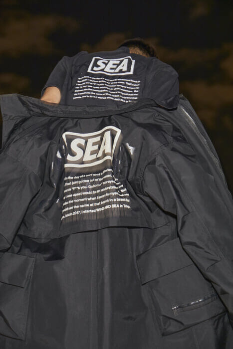 Fusion of outdoor and street. The Danner x WIND AND SEA collaborative collection, available from head to toe.