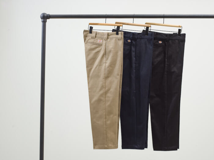 Dickies and RHC have teamed up to create a new custom-made series. The new series is a good combination of wide and slim.