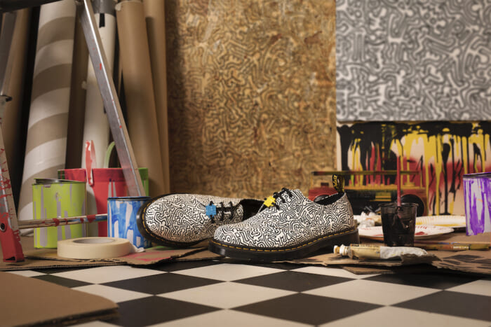 Dr. Martens and Keith Haring. A collaboration between two icons of the counterculture.