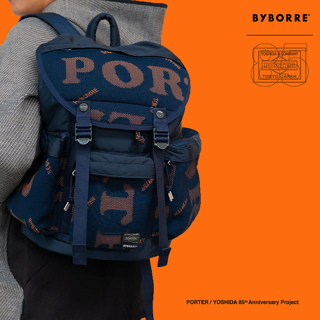 PORTER × BYBORRE ALICE PACK ネイビー