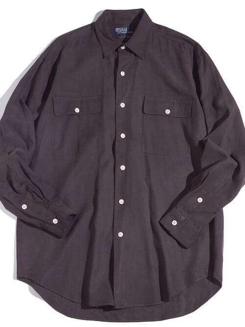 Early Bird! Polo Ralph Lauren shirts have arrived. This time it's a silk blend.