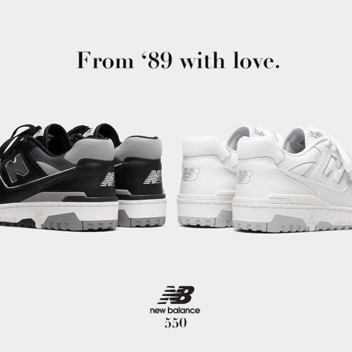 From New Balance in 1989, we have a lovingly monotone bash delivery for you.