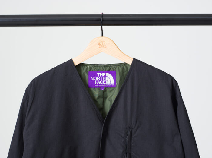 The North Face Purple Label, a special order from RHC, is an eclectic mix of mampas and cardigans.