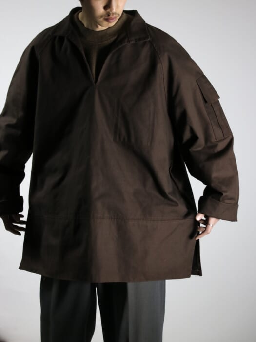 An eccentric French fisherman's workwear .