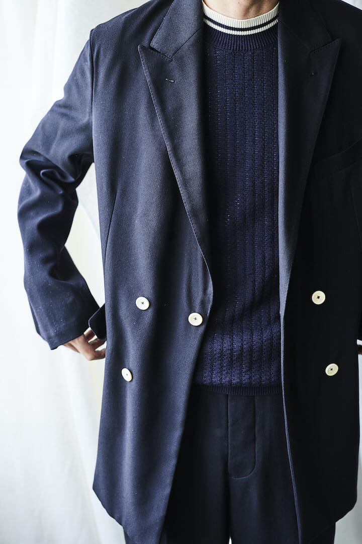 ファッションMAATEE\u0026SONS W BREASTED TAILORED 3 ジャケット