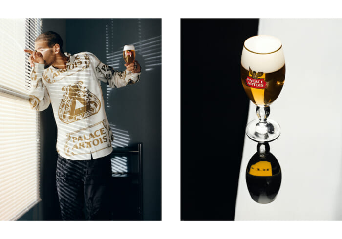 Matching skateboards and booze. The Palace has achieved a long-awaited collaboration with the world-famous beer brand Stella Artois.