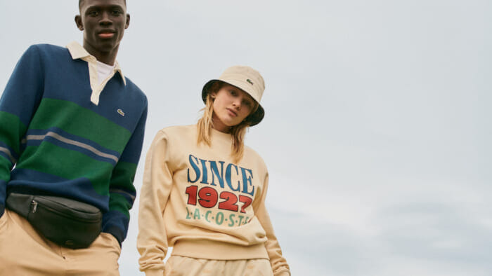 ラコステのあの昔懐かしい感じが復活！ アーカイブを再解釈したカプセルコレクションが登場。
