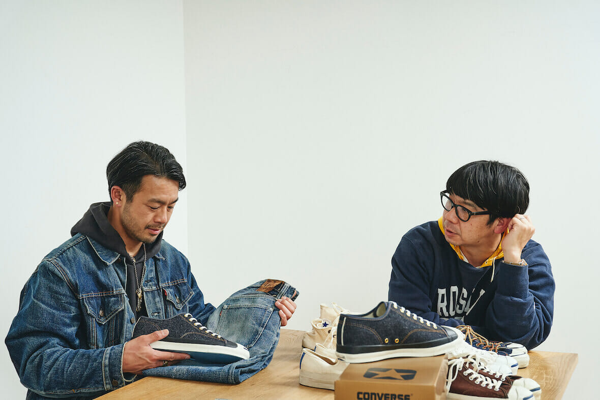 古着サミット別注企画第2弾。コンバースの銘機ジャックパーセル meets