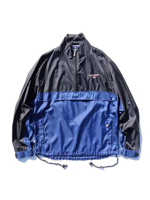 Polo Sport nylon jacket that can be easily thrown on and off. It goes well with the spring weather.