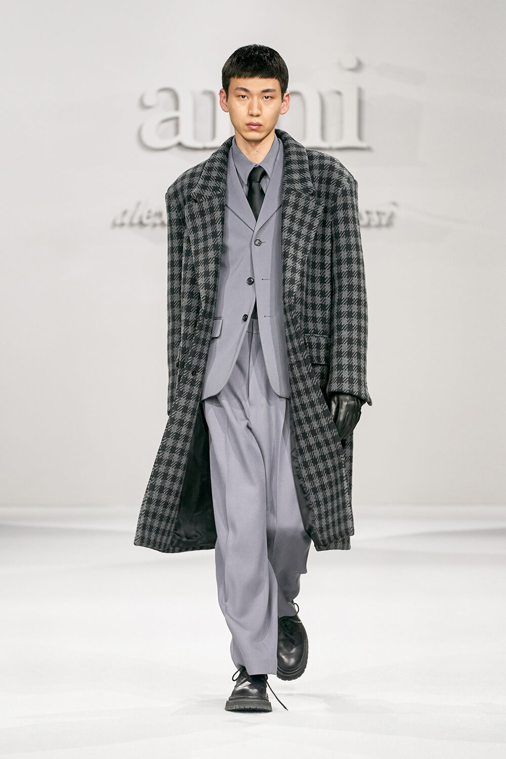 ami alexandre mattiussi デニムボアジャケット AMI Alexandre Mattiussi アミ アレクサンドル マテュッシ メンズ