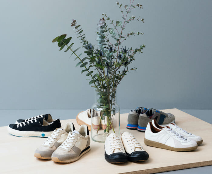 A lineup of crafted sneakers that tug at the heartstrings of product lovers. L&Harmony opens a new store in Futakotamagawa.