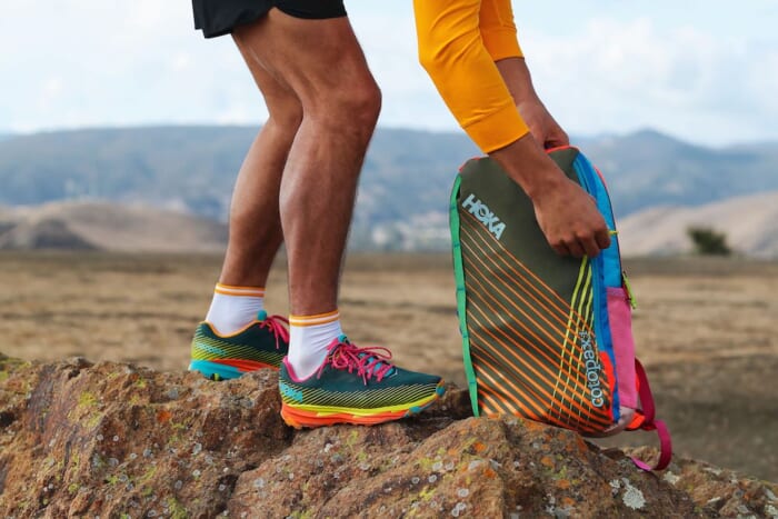 Hoka Oneone and Cotopaxi. A full-fledged collaboration of gear for everyone who enjoys the outdoors.