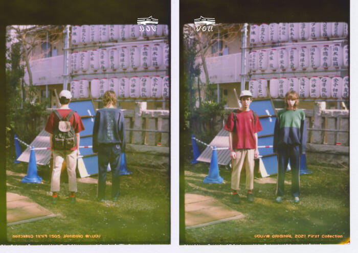 京都のギャラリー兼ショップ、VOU / 棒からアパレルラインが登場。計算し尽くされたラフなアイテムが揃います。