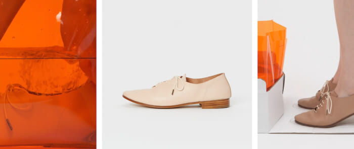 水にジャブッ、足にピタッ、レザーがキュッ。自分でレザーシューズを成型できる「foot cast」はエンダースキーマから。