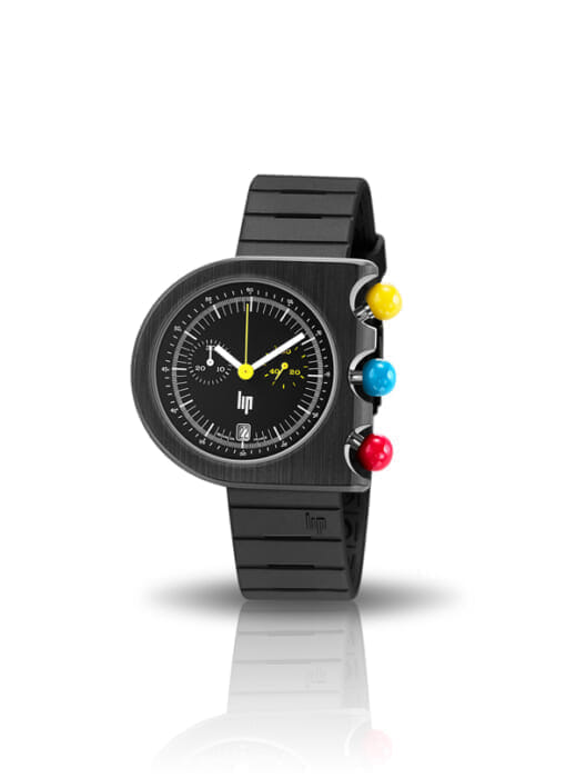 Lip, a kitschy, elegant watch from France. It's just the right pop for spring.