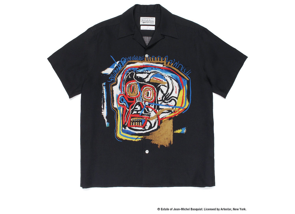 ワコマリア　バスキア　アロハ　アロハシャツ　basquiat Hawaiian