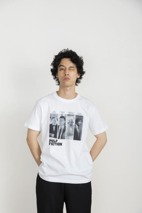 A classic movie on a T-shirt . Pulp Fiction x Good Rock Speed collaboration!