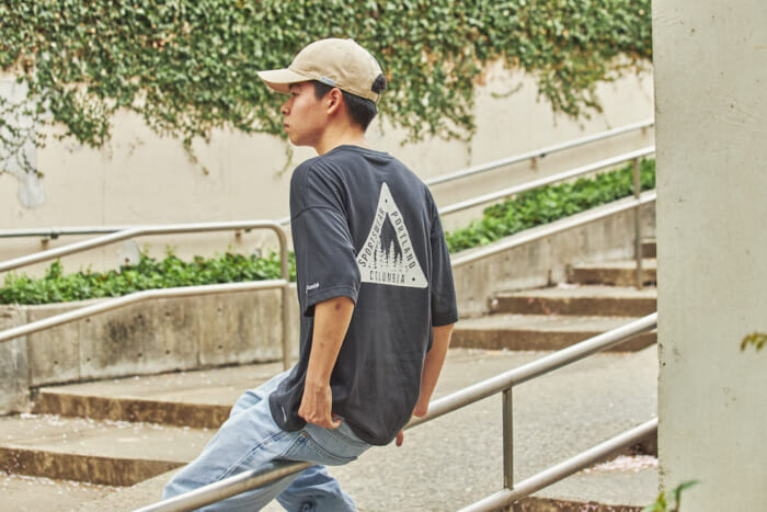 シップスとコロンビアの汗をかくと涼しくなるTシャツ。1枚で着ても、インナーにも良さそうです。