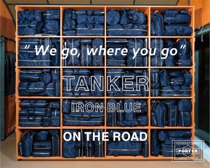 Rewriting Tanker History. Porter's classic series now comes in the versatile color iron blue.