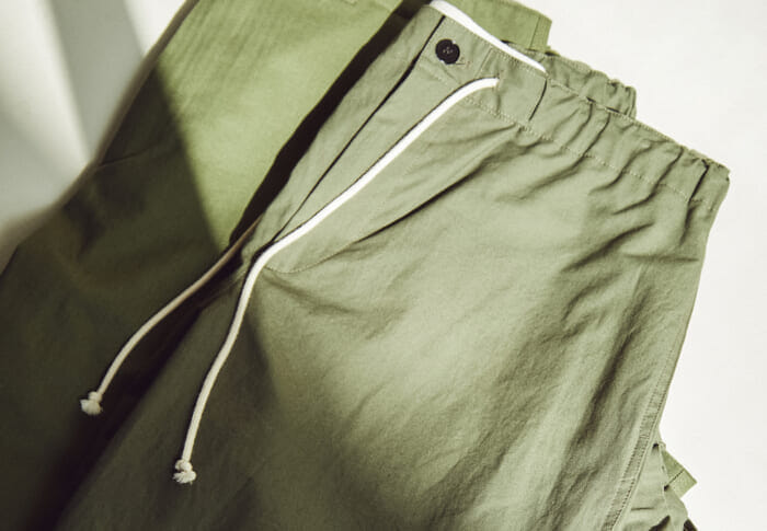 連載「憧れの逸品」No.197 ジル サンダー＋のサーフなパンツ。