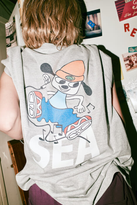 The original sound game, Parappa Rappa characters beat the rhythm on the ware ⁉︎ It was WIND AND SEA who set it up.