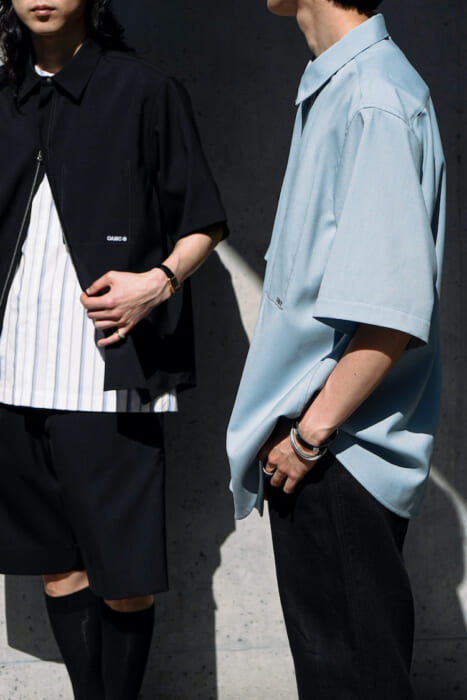 Dignified, summer. edition brought a fresh breeze to OAMC's shirts.