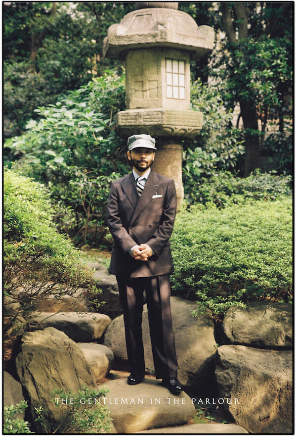 THE GENTLEMAN IN THE PARLOUR】フランネルブレザー-
