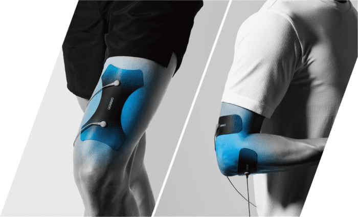 Low frequency for quick muscle recovery. Relax after training with Omron's low-frequency therapy equipment.