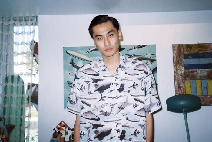 This open-collared shirt from Sanovacise will make your summer styling stand out. It has a three-way flamboyant finish.