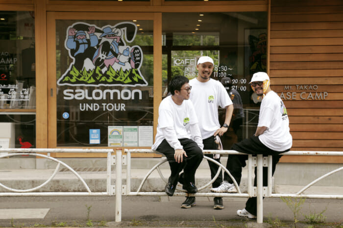Salomon, Atmos, FACE, and SHINKNOWNSUKE, a splendid lineup of artists, are holding an art exhibition at Takao Base. We interviewed them!