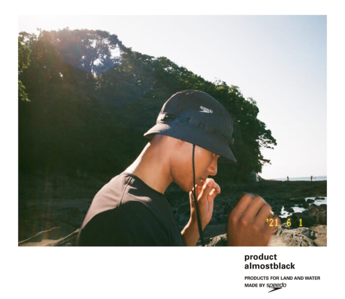 川遊びの必携品。スピードとプロダクトオールモストブラックの、水陸両用なコラボが登場。